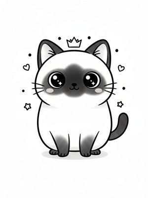 Cleo the Regal Siamese