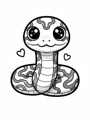 Marble the Ball Python