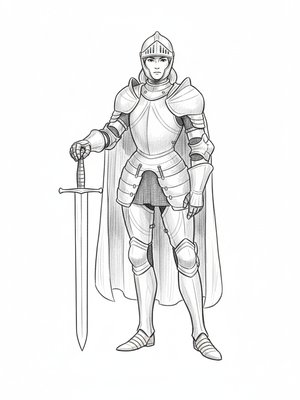 Lady Steel the Female Knight