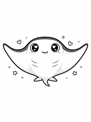 Splash the Manta Ray