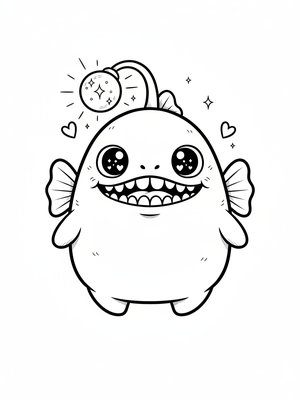 Glimmer the Anglerfish