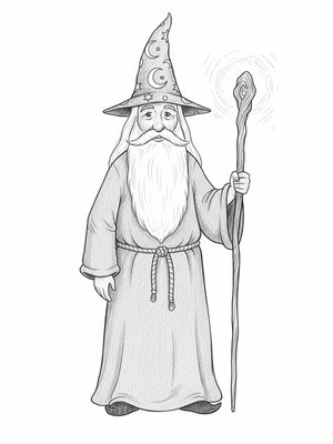 Merlin the Wise Wizard