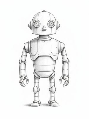 Cyber the Villain Robot