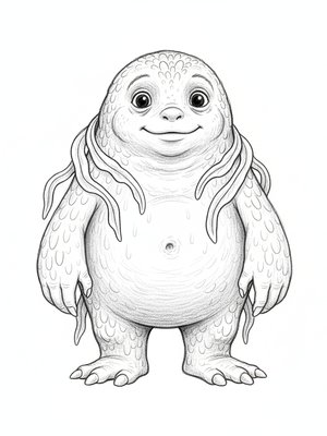 Greenie the Swamp Monster