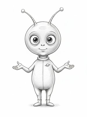 Zorg the Alien Explorer