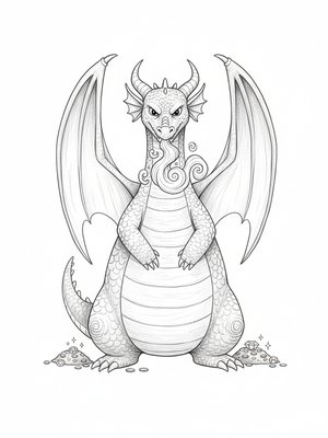 Ember the Fierce Dragon