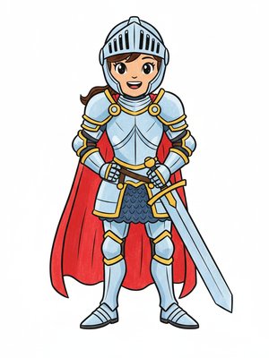 Lady Steel the Female Knight