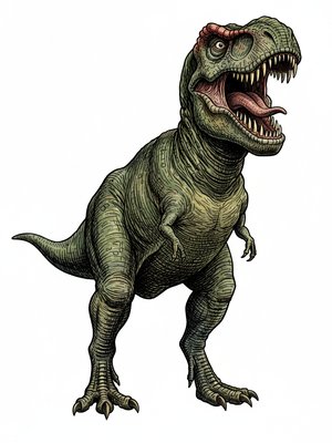 Rex the Fierce T-Rex