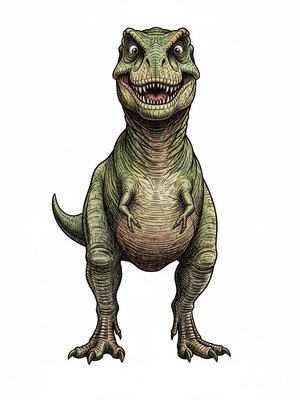 Dexter the Friendly Dinosaur