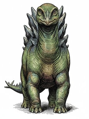 Spike the Stegosaurus