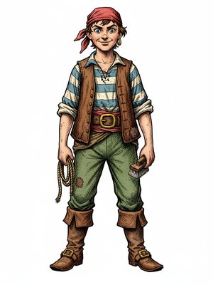 Swabby the Pirate Deckhand