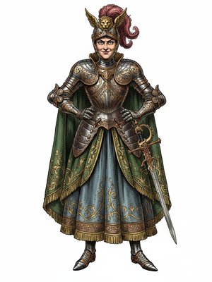 Lady Steel the Female Knight