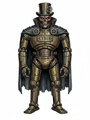 Cyber the Villain Robot