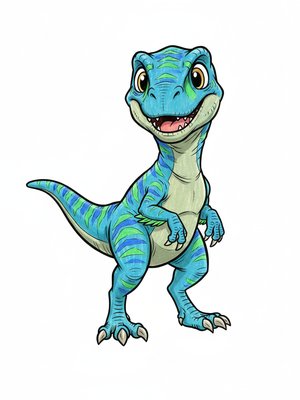 Zippy the Velociraptor