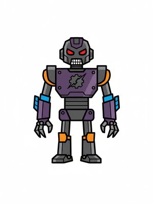 Cyber the Villain Robot