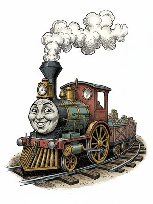 Chugga the Toy Train