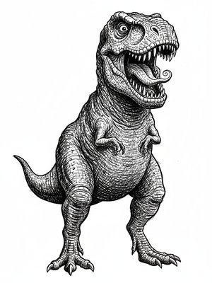 Rex the Fierce T-Rex