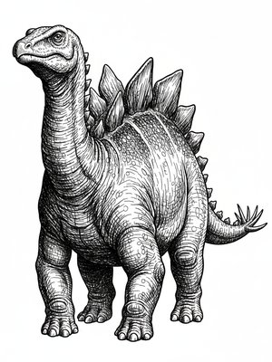 Spike the Stegosaurus