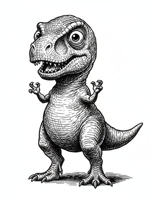 Chomper the Baby T-Rex