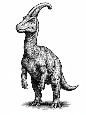 Crest the Parasaurolophus