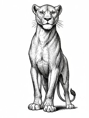 Nala the Fierce Lioness