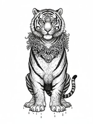 Stripes the Friendly Tiger