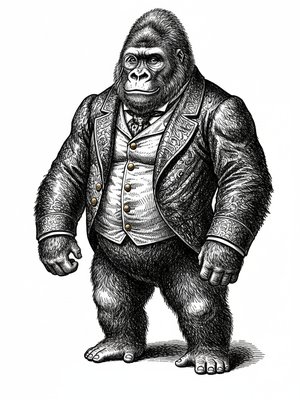 George the Curious Gorilla