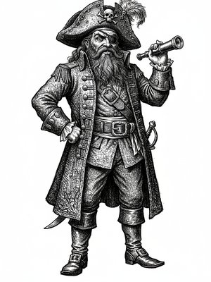 Captain Redbeard the Pirate
