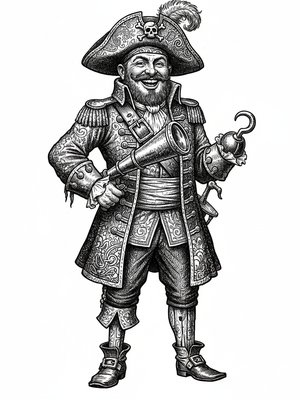 Captain Jolly the Friendly Pirate