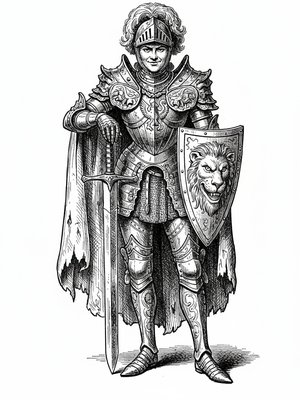 Lady Steel the Female Knight