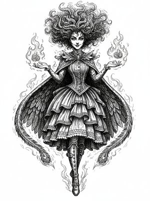 Phoenix Girl the Fire Hero