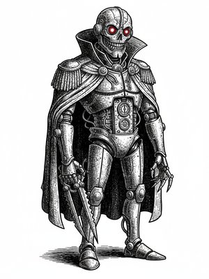 Cyber the Villain Robot