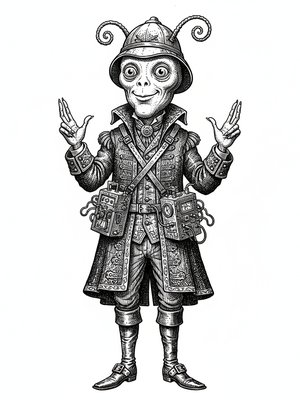 Zorg the Alien Explorer