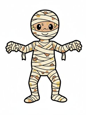Bandages the Mummy