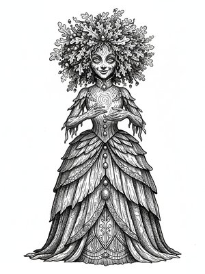 Oak the Tree Dryad