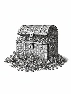 Treasure Chest of Gold