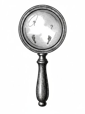Magnifying Glass Detective Tool